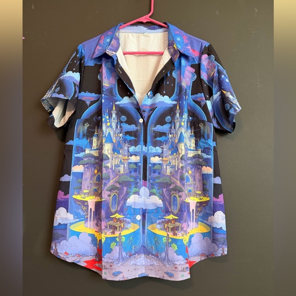 unbranded Other - Camp-shirt. Fantasy Design. NEW